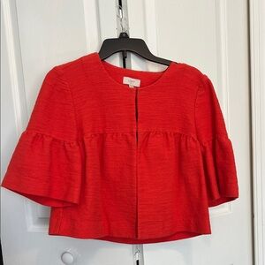LOFT Women's Burnt Orange Top